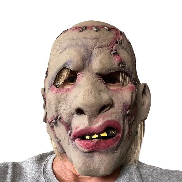 The Paper Magic Group VTG Latex Rubber Walking Dead Man Horror Halloween Mask - Picture 1 of 11